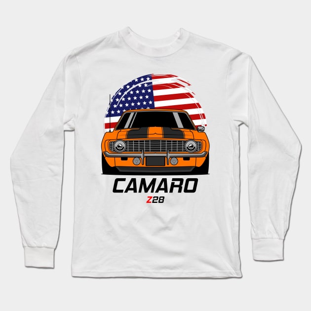 CAMARO Z28 USA MK1 Long Sleeve T-Shirt by RacingSize